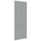 VidaXL Balkonscherm 80x240 cm oxford stof antracietkleurig en wit