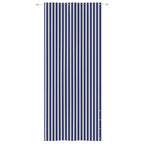 Vidaxl balkonscherm 120x240 cm oxford stof blauw en wit