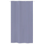 VidaXL Balkonscherm 140x240 cm oxford stof blauw en wit