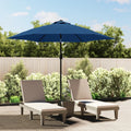 Vidaxl vervangingsdoek voor parasol 300 cm azuurblauw