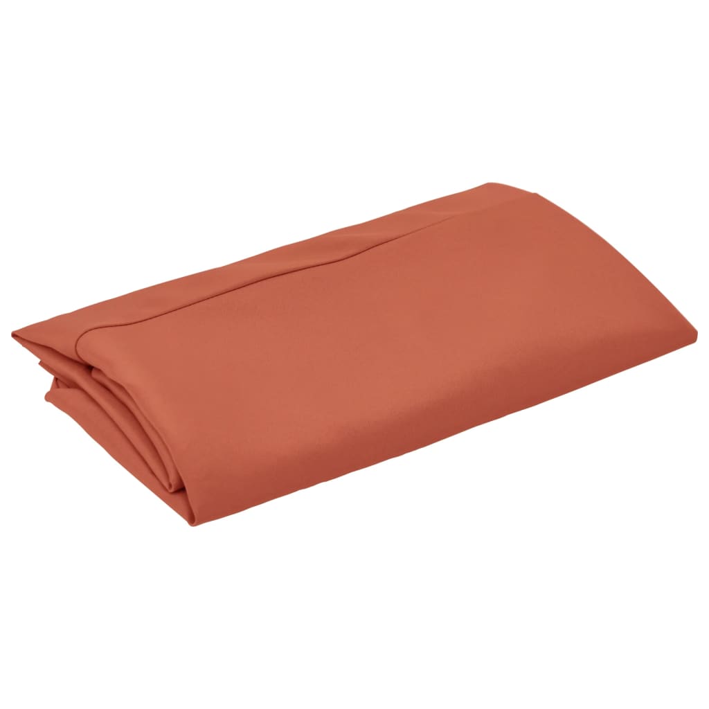 Vidaxl vervangingsdoek voor zweefparasol 350 cm terracottakleurig