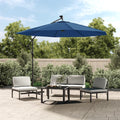 Vidaxl vervangingsdoek voor zweefparasol 350 cm azuurblauw