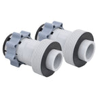 Vidaxl zwembadslangadapters 2 st type b