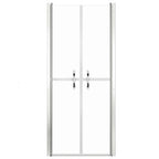 Vidaxl douchedeur 76x190 cm esg transparant