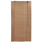 Vidaxl rolgordijnen 2 st 80x160 cm bamboe bruin