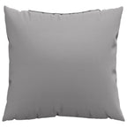 VidaXL Sierkussens 4 st 40x40 cm stof grijs