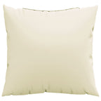 VidaXL Sierkussens 4 st 40x40 cm stof crèmekleurig
