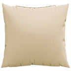 VidaXL Sierkussens 4 st 40x40 cm stof beige