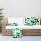 VidaXL Sierkussens 4 st 40x40 cm stof bladpatroon