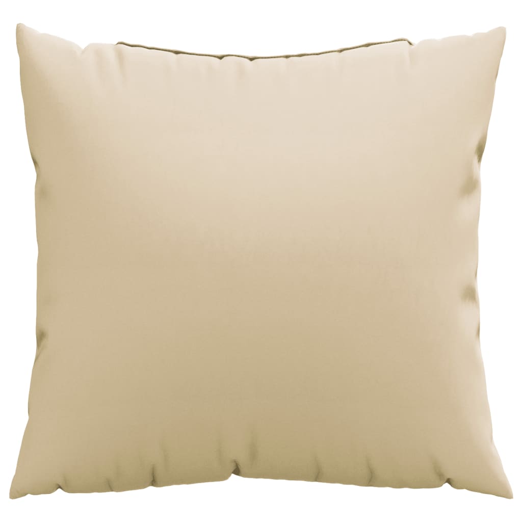 VidaXL Sierkussens 4 st 50x50 cm stof beige
