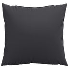 VidaXL Sierkussens 4 st 50x50 cm stof zwart