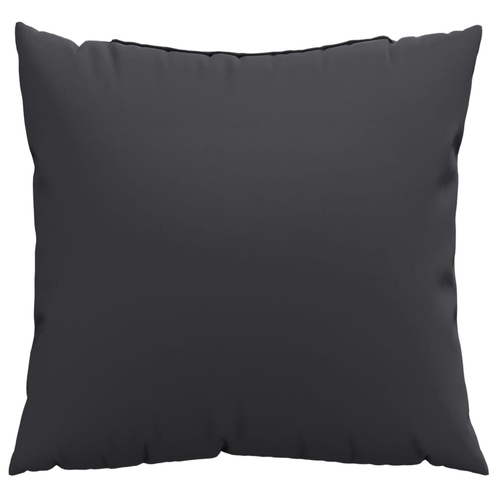 VidaXL Sierkussens 4 st 50x50 cm stof zwart