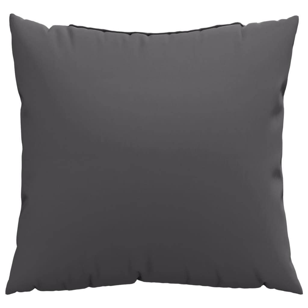 VidaXL Sierkussens 4 st 60x60 cm stof antracietkleurig