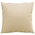 VidaXL Sierkussens 4 st 60x60 cm stof beige