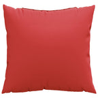 VidaXL Sierkussens 4 st 60x60 cm stof rood