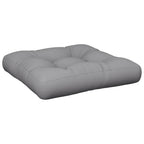 Vidaxl palletkussen 50x50x12 cm stof antracietkleurig