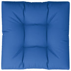 Vidaxl palletkussen 70x70x12 cm stof koningsblauw