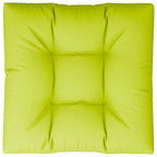 Vidaxl palletkussen 70x70x12 cm stof heldergroen
