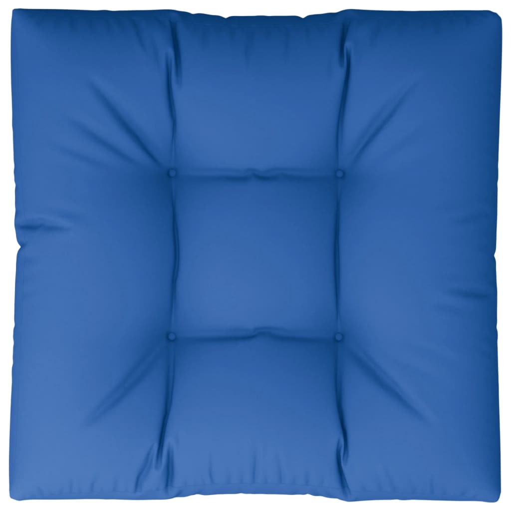 Vidaxl palletkussen 80x80x12 cm stof koningsblauw