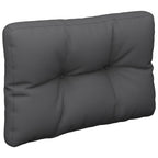 Vidaxl palletkussen 50x40x12 cm stof antracietkleurig