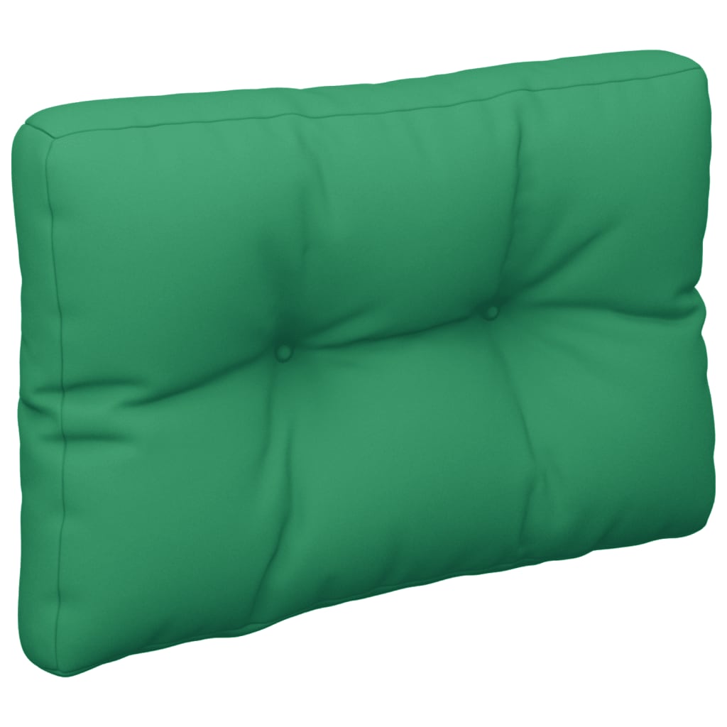 Vidaxl palletkussen 50x40x12 cm stof groen