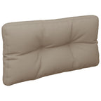 Vidaxl palletkussen 70x40x12 cm stof taupe
