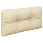 VidaXL Bankkussen pallet 80x40x10 cm beige