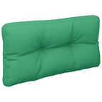 Vidaxl palletkussen 80x40x12 cm stof groen