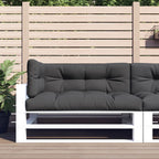 VidaXL Palletkussens 3 st stof antracietkleurig