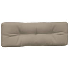 Vidaxl palletkussens 5 st stof taupe