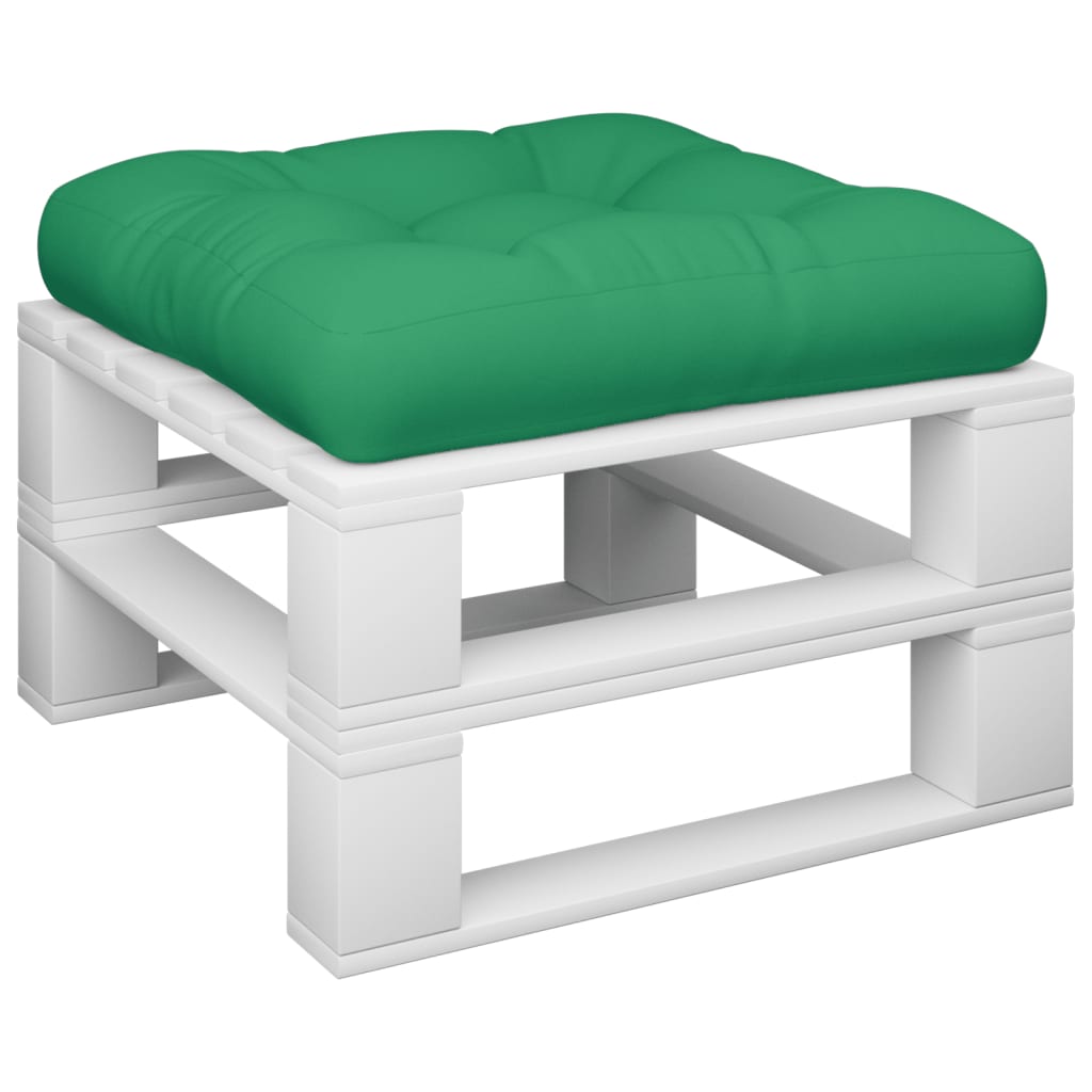 Vidaxl palletkussen stof groen