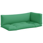 Vidaxl palletkussens 3 st stof groen