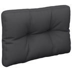 Vidaxl palletkussen 60x40x12 cm stof zwart