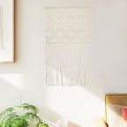 Vidaxl wandhanger macramé 40x80 cm katoen
