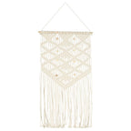 Vidaxl wandhanger macramé 40x80 cm katoen