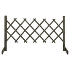 Vidaxl tuinlatwerk 120x60 cm massief vurenhout grijs