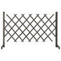 Vidaxl tuinlatwerk 120x90 cm massief vurenhout grijs