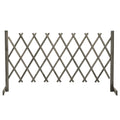 Vidaxl tuinlatwerk 150x80 cm massief vurenhout grijs
