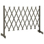 Vidaxl tuinlatwerk 150x80 cm massief vurenhout grijs