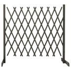 Vidaxl tuinlatwerk 180x100 cm massief vurenhout grijs
