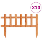 Vidaxl gazonranden 10 st 4,4 m vurenhout