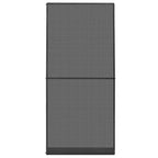 VidaXL Hordeur met scharnieren 100x215 cm antraciet