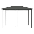 Vidaxl prieel 160 g m² 3x4x2,6 m antracietkleurig
