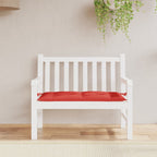 Vidaxl tuinbankkussen 100x50x7 cm oxford stof rood