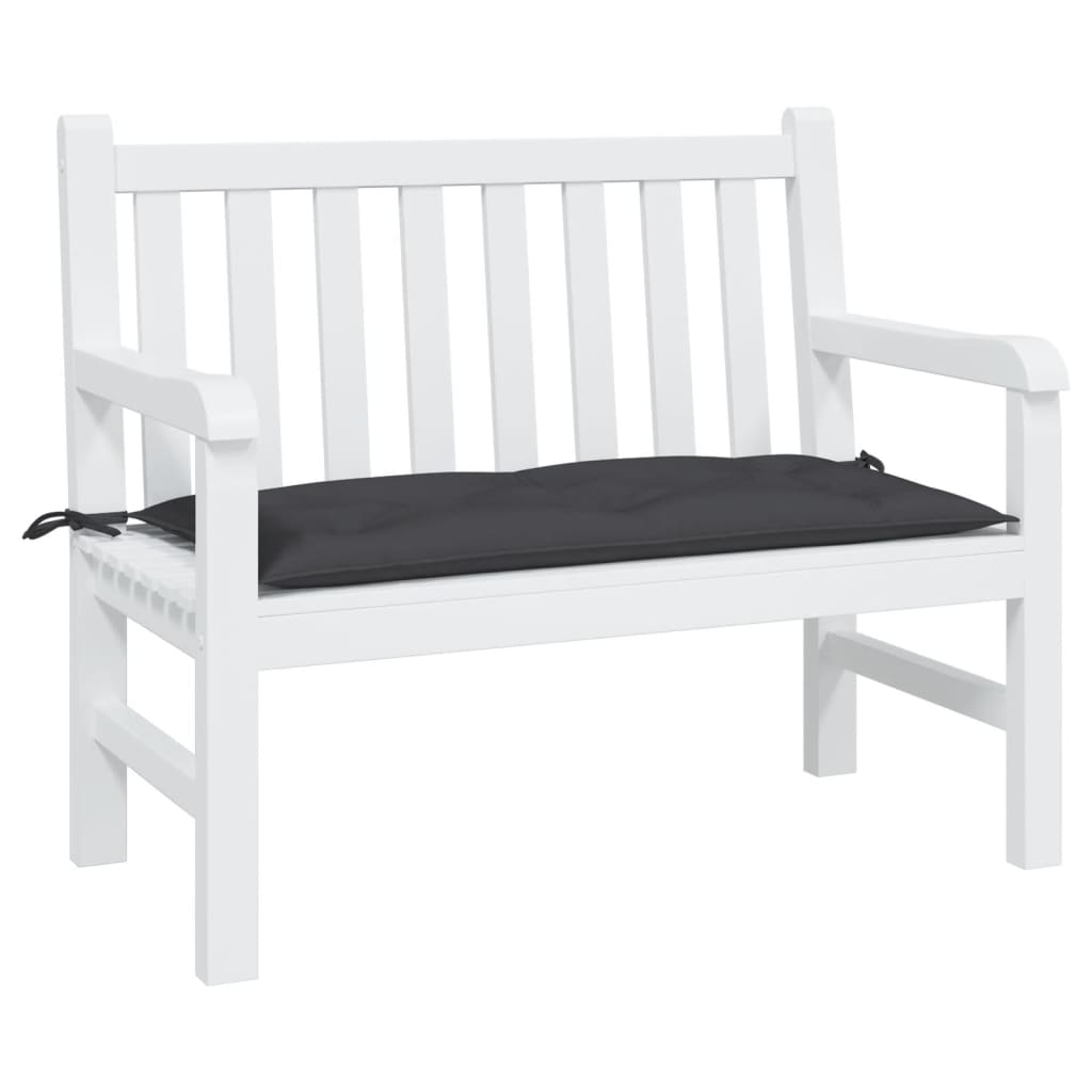 Vidaxl tuinbankkussen 100x50x7 cm oxford stof zwart