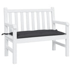 Vidaxl tuinbankkussen 100x50x7 cm oxford stof zwart