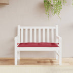 Vidaxl tuinbankkussen 100x50x7 cm oxford stof wijnrood