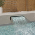 Vidaxl waterval met led's 60x34x14 cm roestvrij staal 304