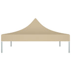 Vidaxl partytentdak 270 g m² 3x3 m beige