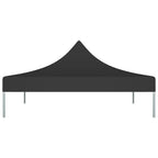 Vidaxl partytentdak 270 g m² 3x3 m zwart